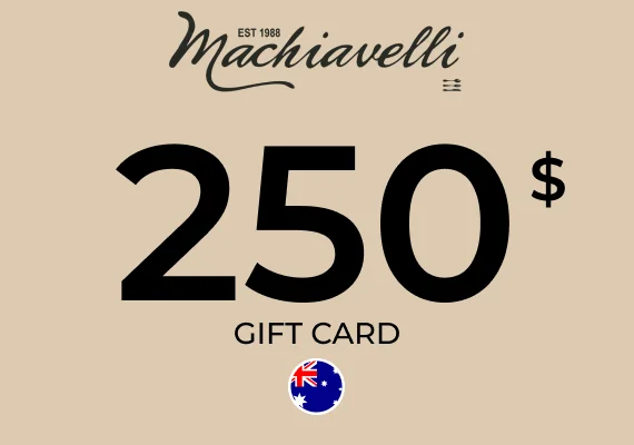 Machiavelli Gift Card 250 AUD