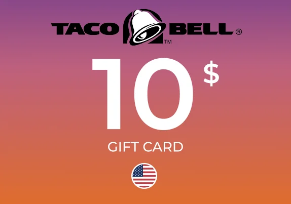 Taco Bell Gift Card 10 USD