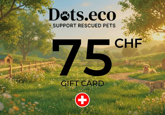 Dots.eco - Support Rescued Pets Gift Card 75 CHF