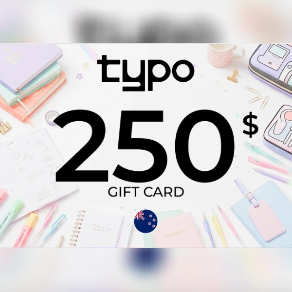 Typo Gift Card 250 NZD Key - NEW ZEALAND