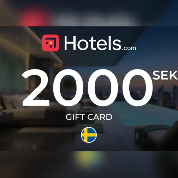 Hotels.com Gift Card 2000 SEK Key - SWEDEN
