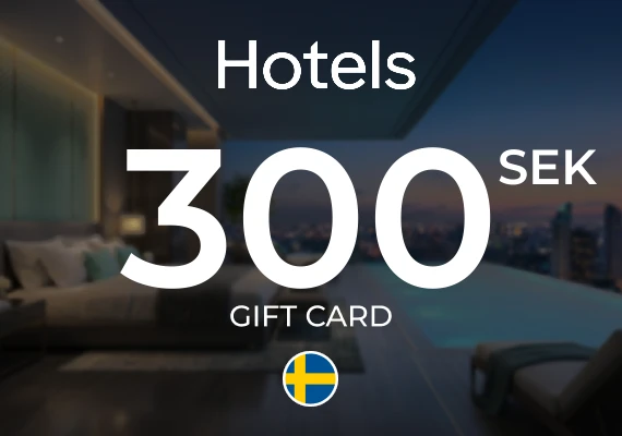 Hotels Online Gift Card 300 SEK