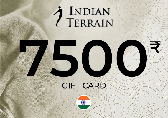 Indian Terrain Gift Card 7500 INR