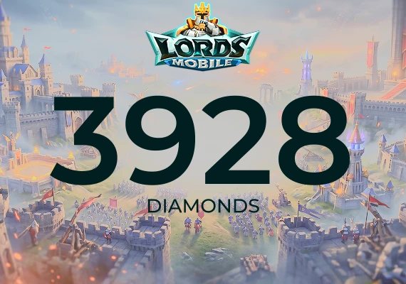 Lords Mobile - 3928 Diamonds