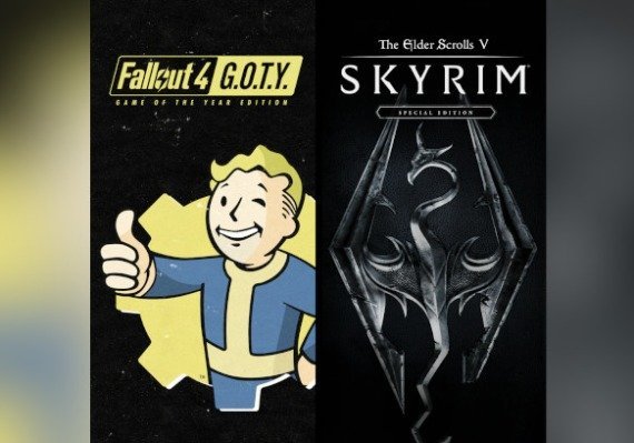 The Elder Scrolls V: Skyrim Anniversary Edition + Fallout 4 G.O.T.Y Bundle (Xbox One / Xbox Series X|S) The Elder Scrolls V: Skyrim Anniversary Edition + Fallout 4 G.O.T.Y Bundle (Xbox One / Xbox Series X|S)