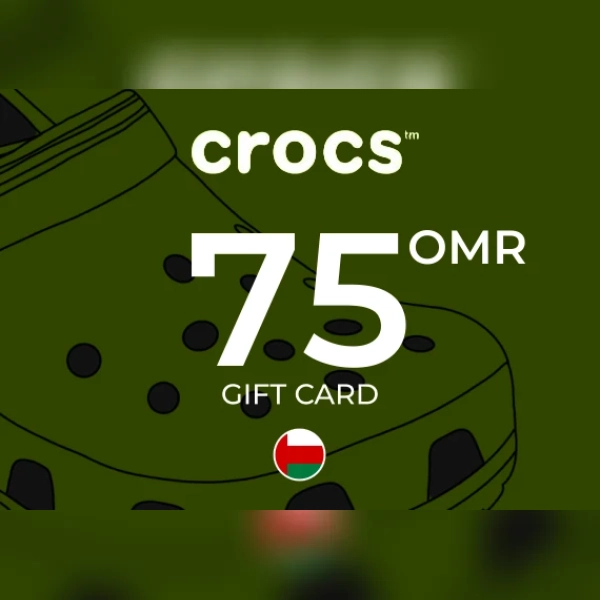 Crocs Gift Card 75 OMR Key - OMAN