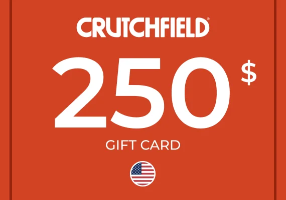 Crutchfield Gift Card 250 USD