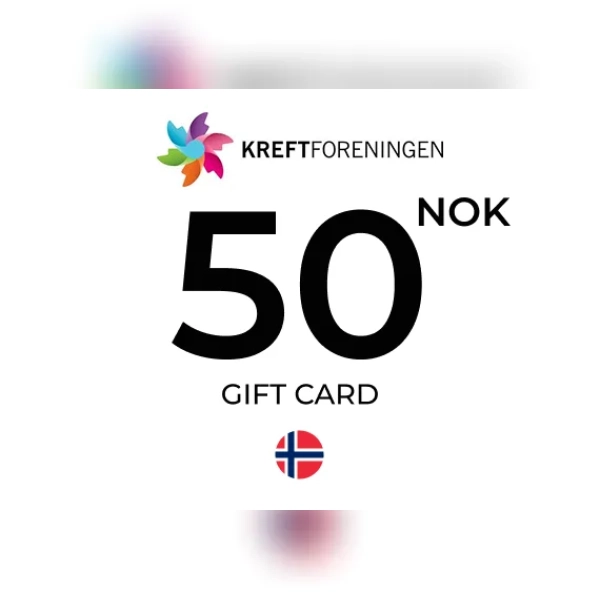 Kreftforeningen Gift Card 50 NOK Key - NORWAY