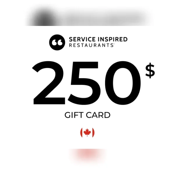 SIR Corp. Gift Card 250 CAD Key - CANADA