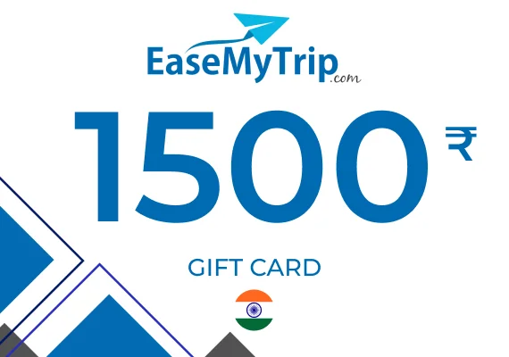 EaseMyTrip Gift Card 1500 INR