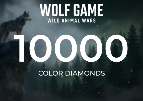 Wolf Game: Wild Animal Wars - 10000 Color Diamonds