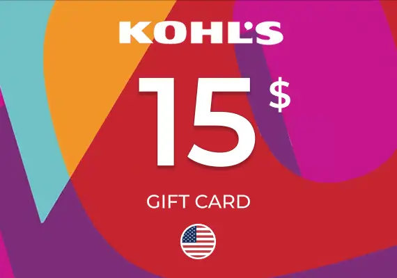 Kohl's Gift Card 15 USD