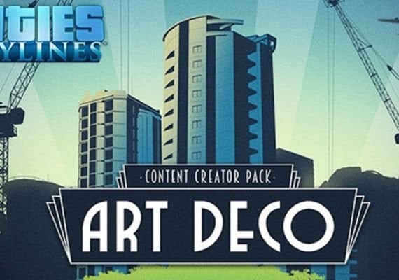 Cities: Skylines - Art Deco (DLC) (PC) Cities: Skylines - Art Deco (DLC) (PC)