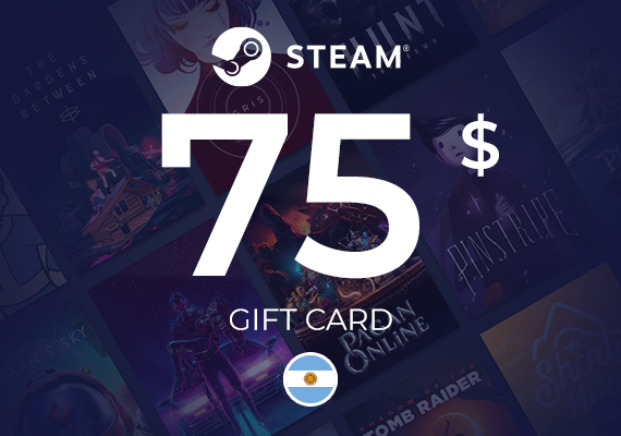 Steam Wallet Gift Card 75 USD