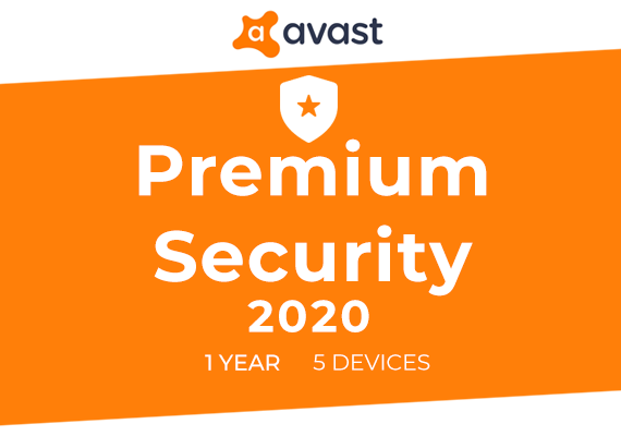Avast Premium Security 2020 5 Devices 1 Year