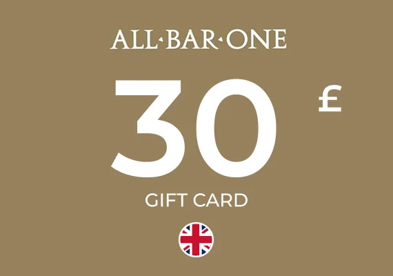 All Bar One Gift Card 30 GBP