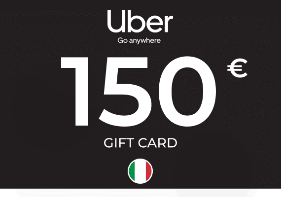 Uber Rides Gift Card 150 EUR
