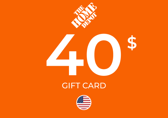 The Home Depot Gift Card 40 USD