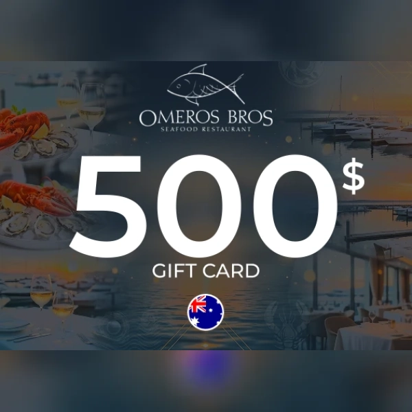 Omeros Bros Gift Card 500 AUD Key - AUSTRALIA