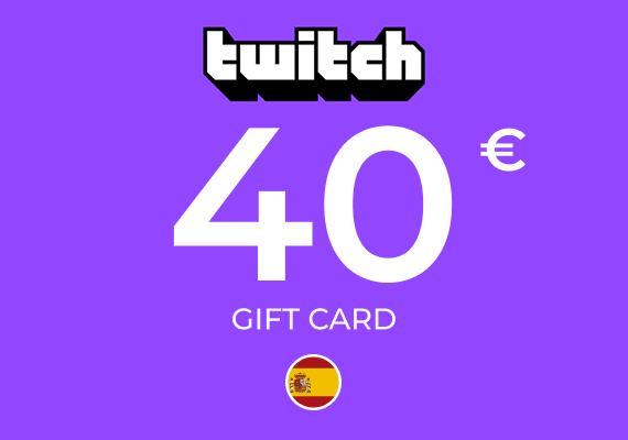 Twitch Gift Card 40 EUR