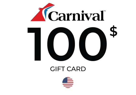 Carnival Cruise Gift Card 100 USD