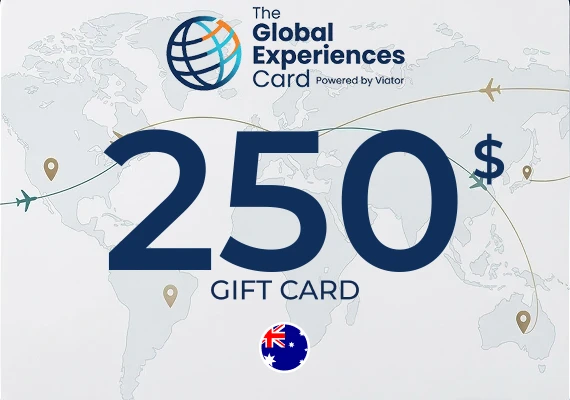The Global Experiences Card Gift Card 250 AUD