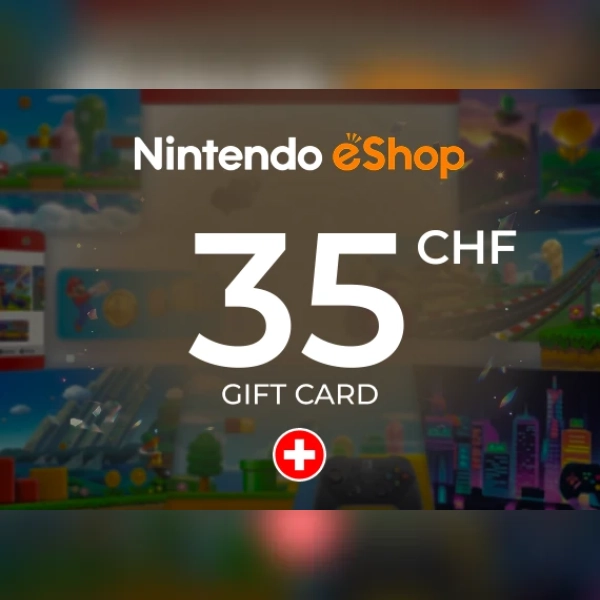 Nintendo eShop Digital Code Gift Card 35 CHF Key - SWITZERLAND