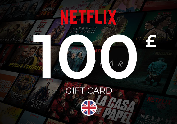Netflix Gift Card 100 GBP Netflix Gift Card 100 GBP