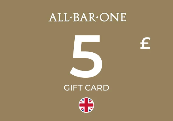 All Bar One Gift Card 5 GBP
