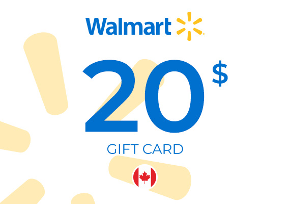 Walmart Gift Card 20 CAD