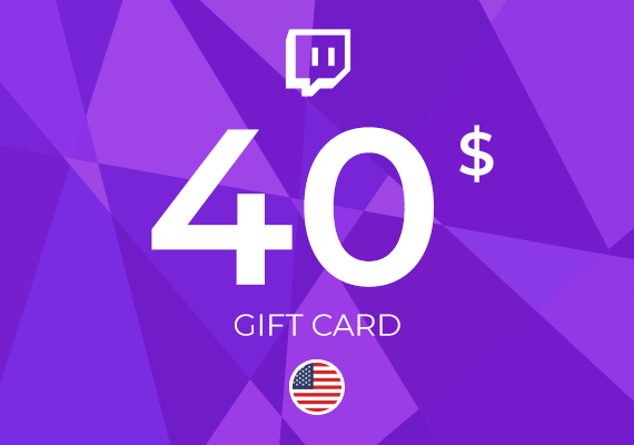 Twitch Gift Card 40 USD Twitch Gift Card 40 USD