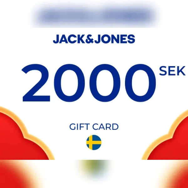 JACK & JONES Gift Card 2000 SEK Key - SWEDEN