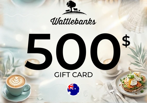 Wattlebanks Coastal Café Gift Card 500 AUD