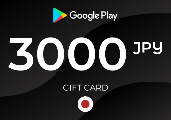 Google Play Gift Card 3000 JPY Google Play Gift Card 3000 JPY