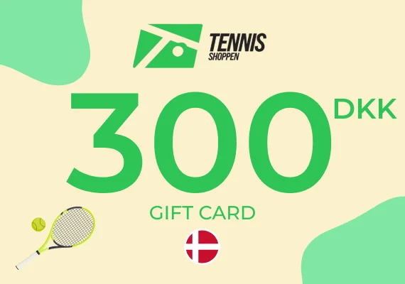 Tennisshoppen.dk Gift Card 300 DKK
