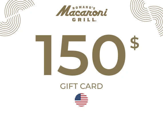 Macaroni Grill Gift Card 150 USD