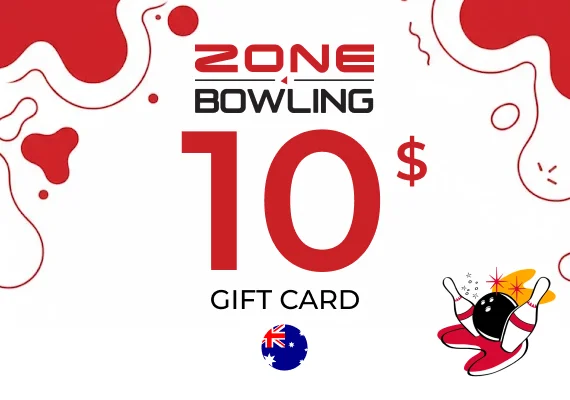 Zone Bowling Gift Card 10 AUD
