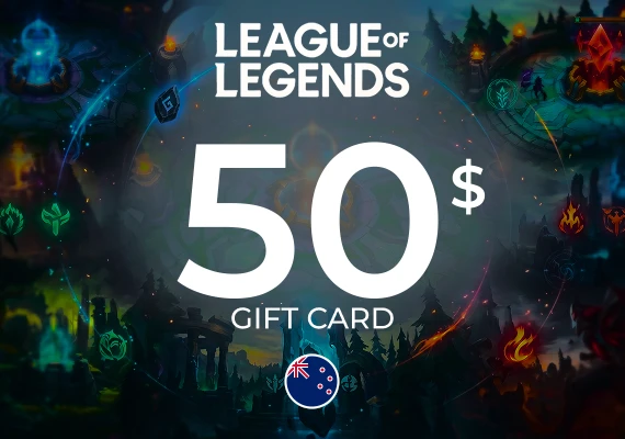 League of Legends Gift Card 50 NZD
