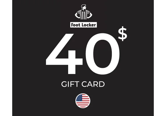 Foot Locker Gift Card 40 USD