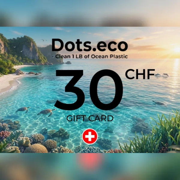 Dots.eco - Clean 1 LB of Ocean Plastic Gift Card 30 CHF Key - SWITZERLAND