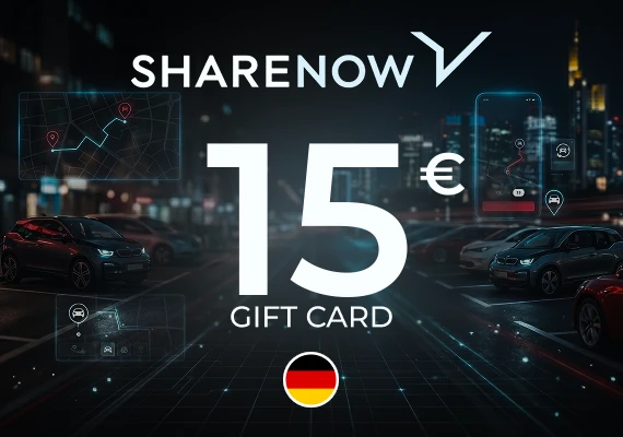 Share Now Gift Card 15 EUR