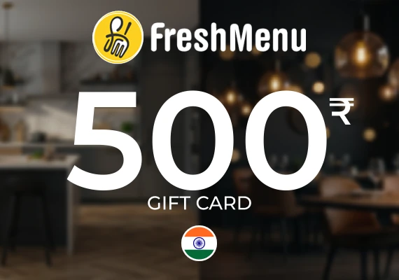 Fresh Menu Gift Card 500 INR Key - INDIA