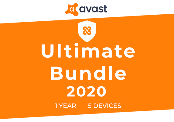 Avast Ultimate Bundle 2020 1 Year 5 Devices