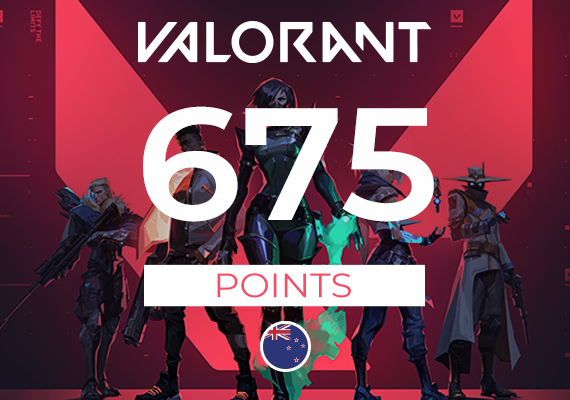 VALORANT Gift Card - 675 Valorant Points Key - NEW ZEALAND