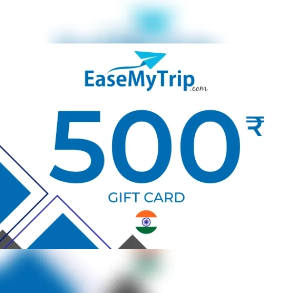 EaseMyTrip Gift Card 500 INR Key - INDIA