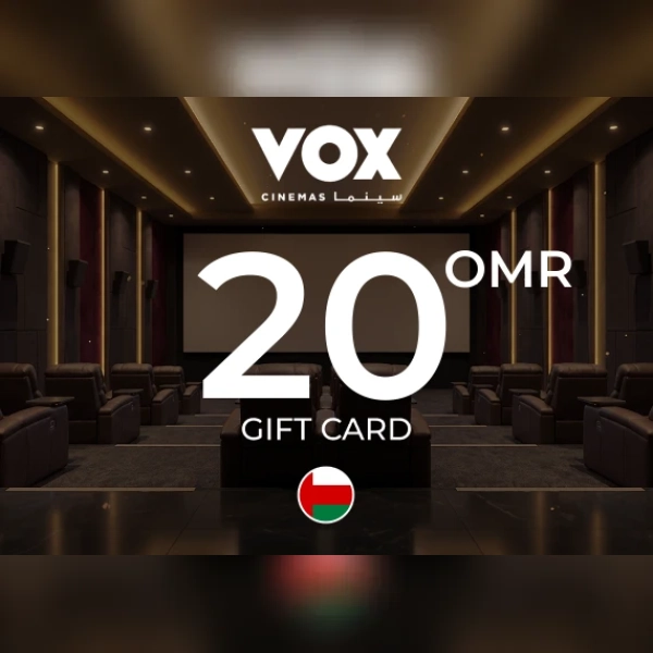 VOX Cinemas Gift Card 20 OMR Key - OMAN