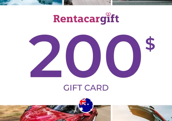 RentacarGift Gift Card 200 AUD