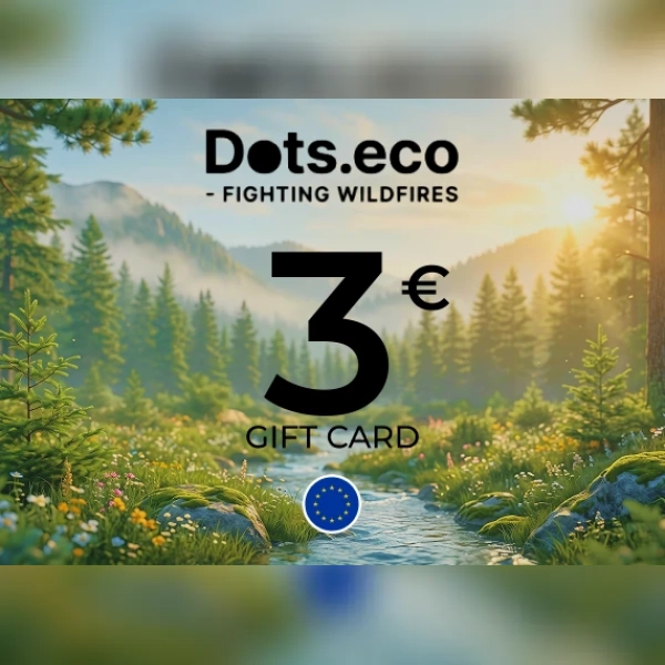 Dots.eco - Fighting Wildfires Gift Card 3 EUR Key - EU