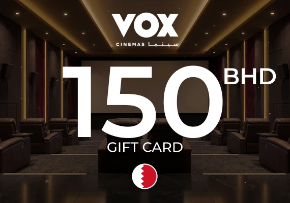 VOX Cinemas Gift Card 150 BHD