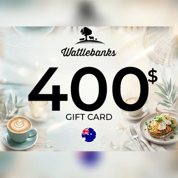 Wattlebanks Coastal Café Gift Card 400 AUD Key - AUSTRALIA